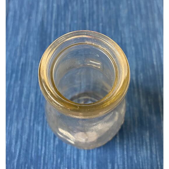 Vtg Rare Embossed Cow Butter Store Pasadena Pint Dairy Milk Bottle California - Picture 6 of 6